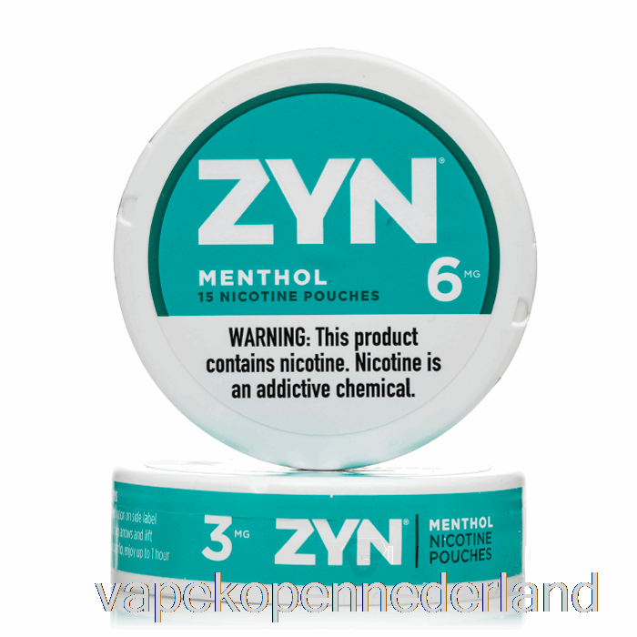 Elektronische Sigaret Vape Zyn Nicotinezakjes - Menthol 3mg (5-pack)